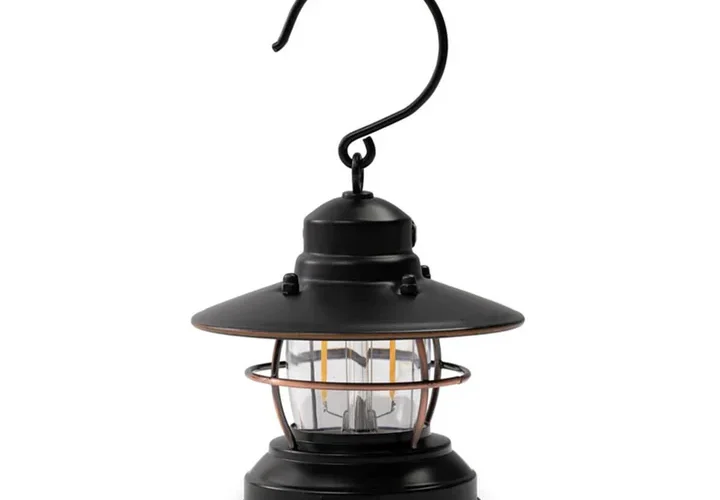 Edison Mini Lantern Vintage Black