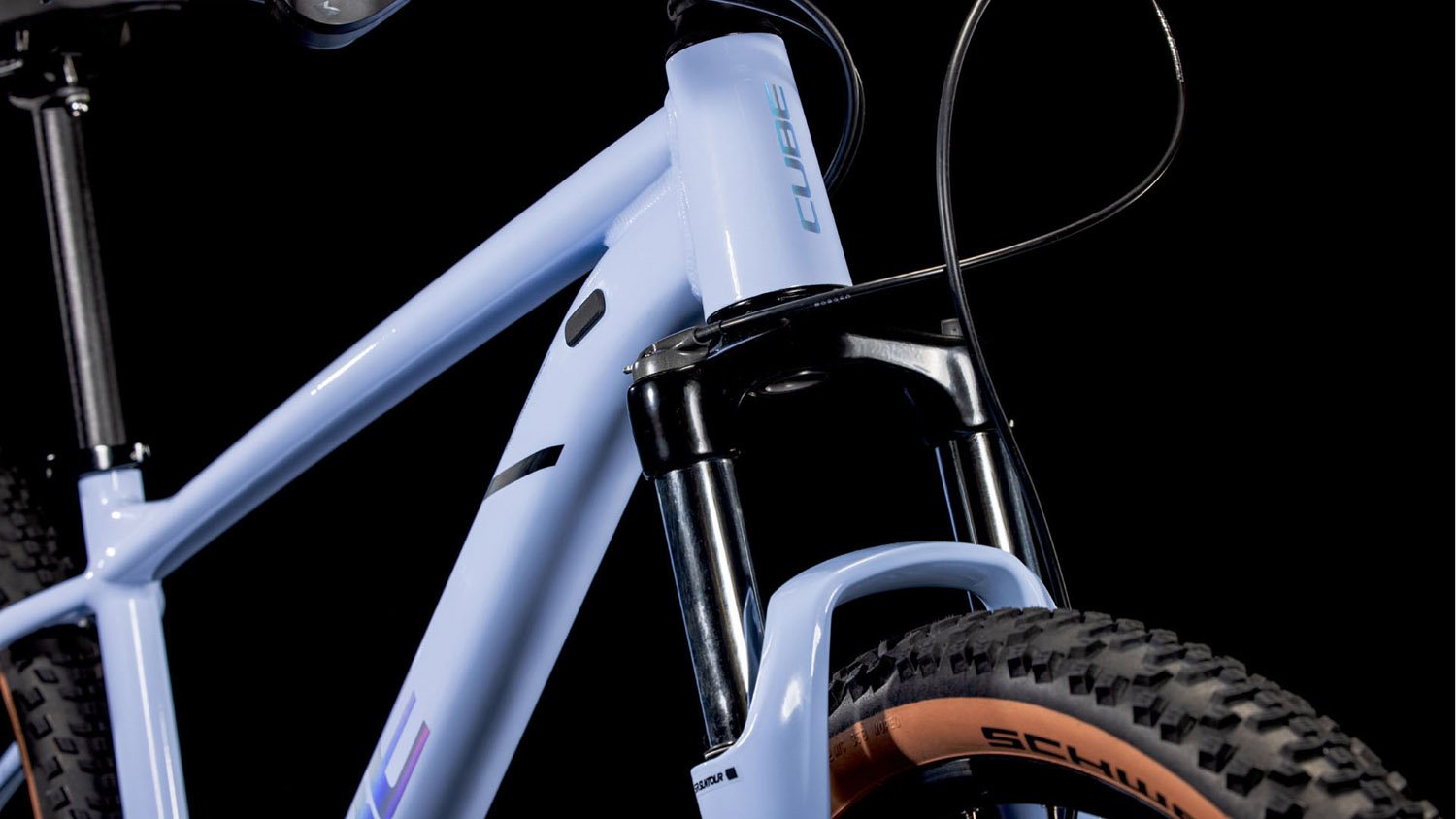 Cube Aim SLX blueblossom´n´pearl – Bild 2