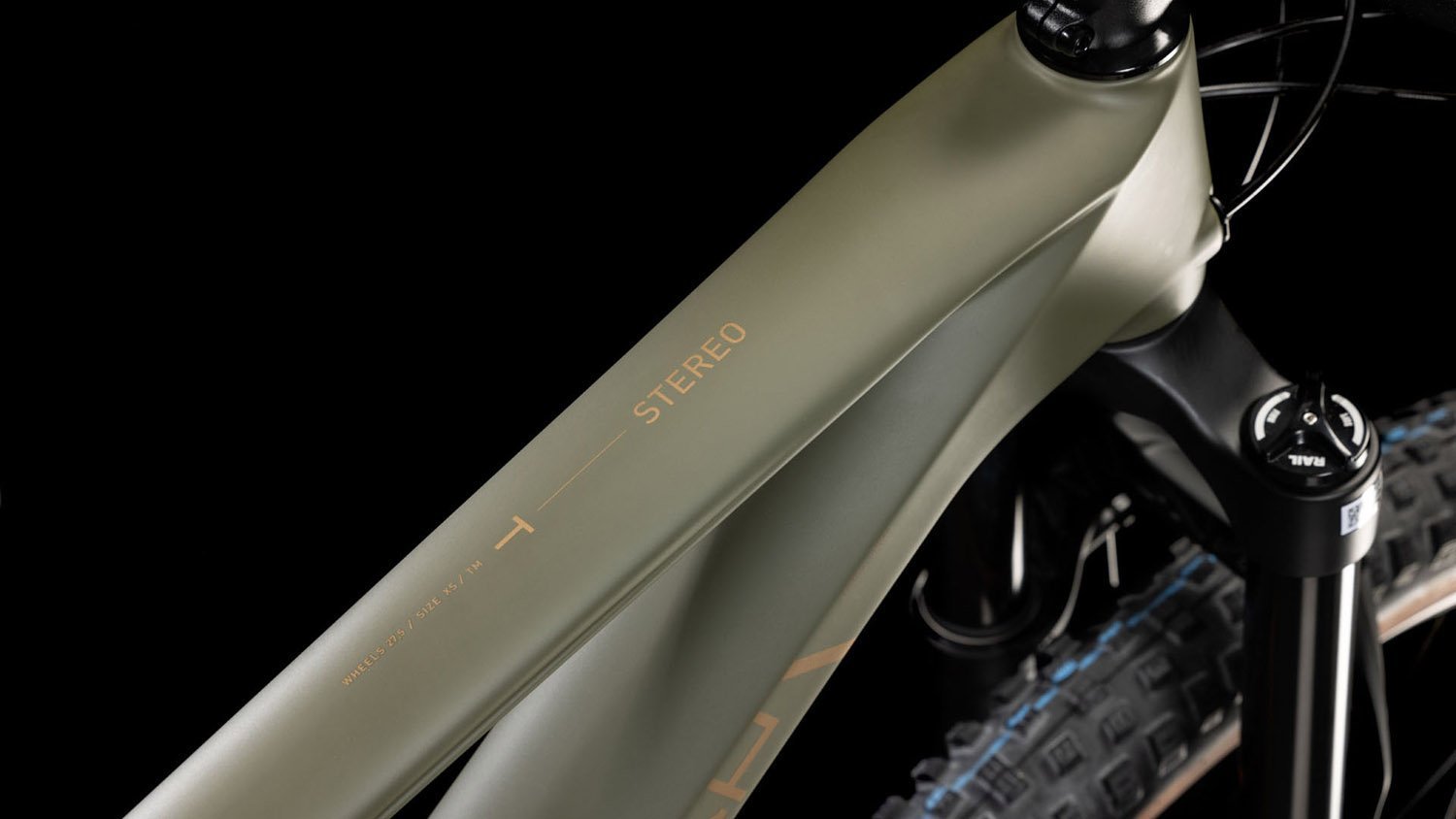 Cube Stereo ONE44 HPC Rookie dustyolive´n´gold – Bild 2