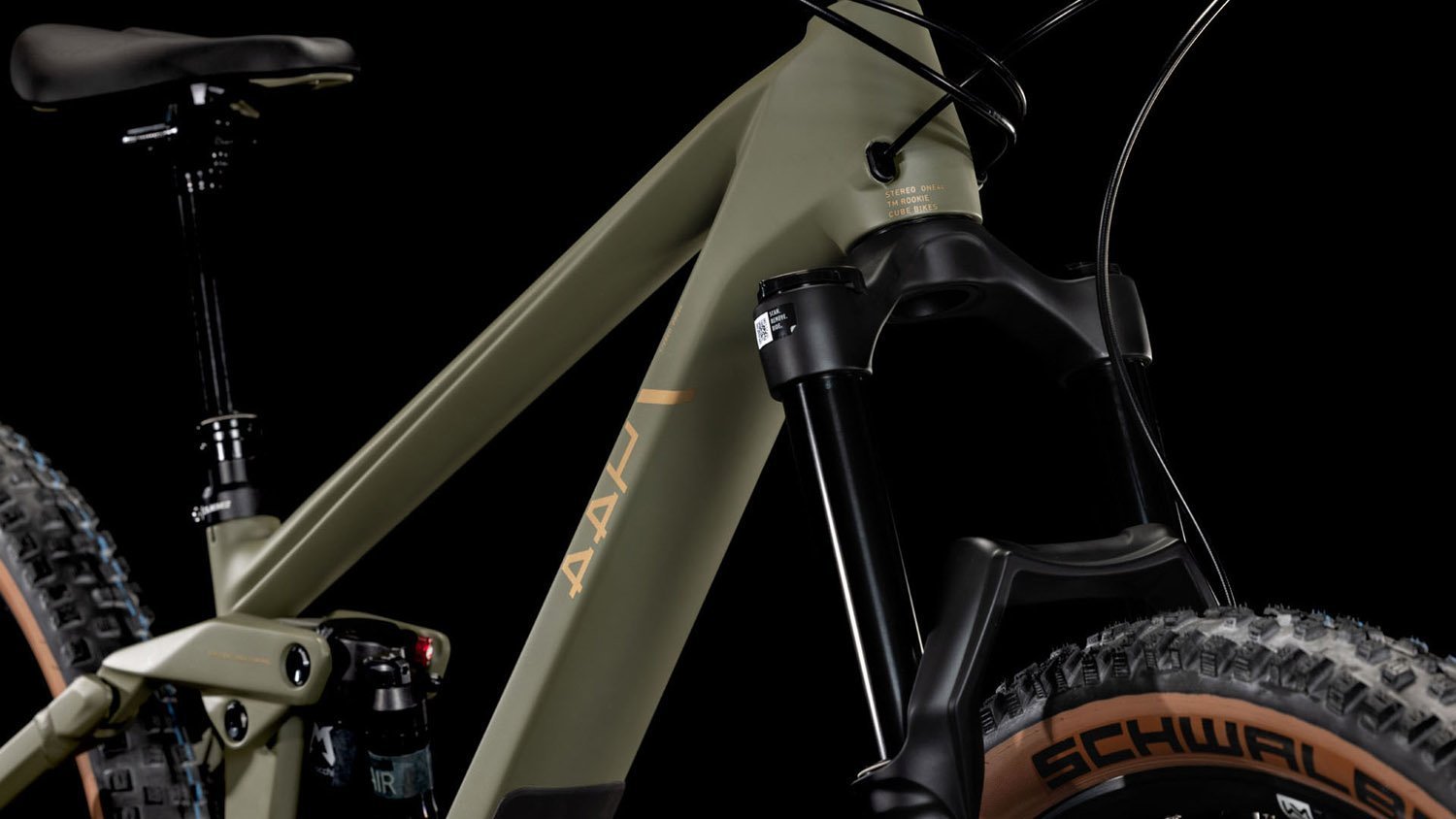 Cube Stereo ONE44 HPC Rookie dustyolive´n´gold – Bild 6