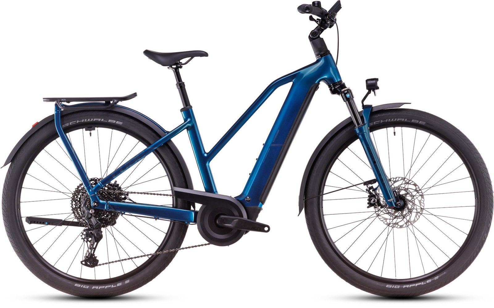 Cube Kathmandu Hybrid EX 800 Lady electricblue´n´chrome