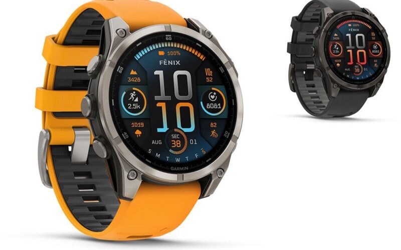 Garmin Fēnix® 8 - 47 mm AMOLED Sapphire - GPS Multisport